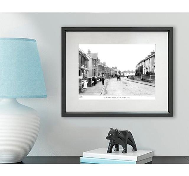 Ashford, Godinton Road 1908 - Single Picture Frame Print The Francis Frith Collection Size: 60cm H x 80cm W x 2.3cm D on Productcaster.