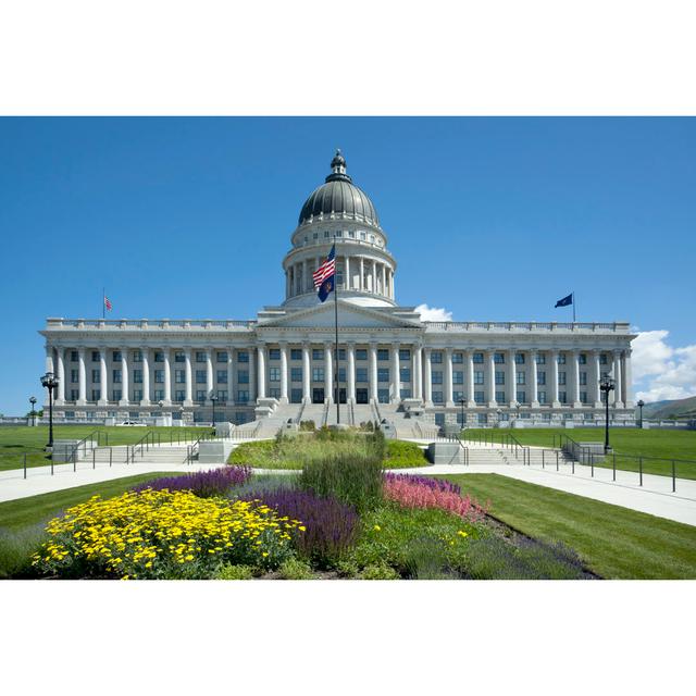 Utah State Capitol by Aneese - Wrapped Canvas Photograph 17 Stories Size: 51cm H x 76cm W on Productcaster.