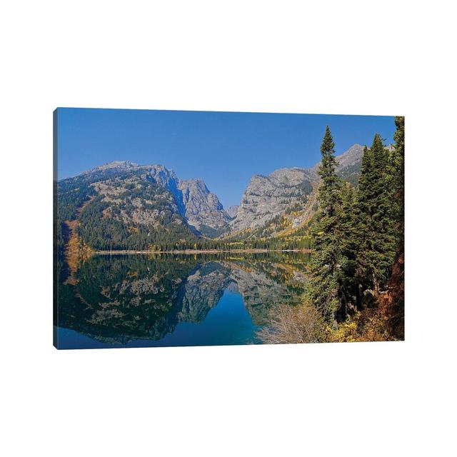 Phelps Lake Reflection by Susan Vizvary - Wrapped Canvas Photograph Alpen Home Size: 30.48cm H x 45.72cm W x 1.91cm D on Productcaster.