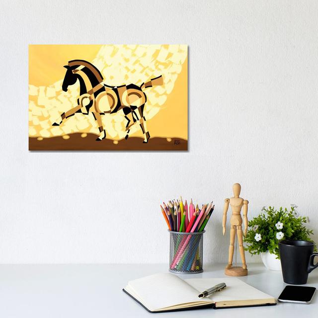 Passage Of Equus by Barbara Rush - No Frame Gallery-Wrapped Canvas Giclée on Canvas Lark Manor Size: 20.32cm H x 30.48cm W on Productcaster.