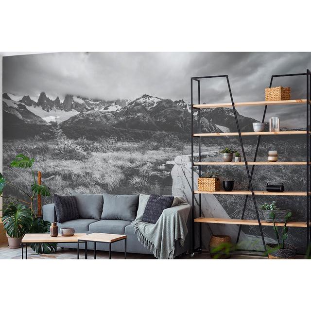 Farnsworth Frosted Finish Paste the Wall Mural Alpen Home Size: 280cm H x 400cm W on Productcaster.