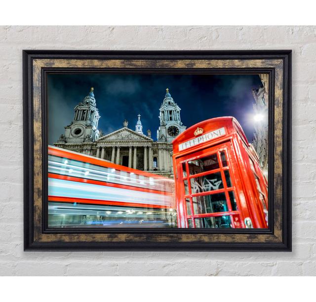 St Pauls Cathedral - Single Picture Frame Art Prints Bright Star Size: 84.1cm H x 142.2cm W x 8cm D on Productcaster.