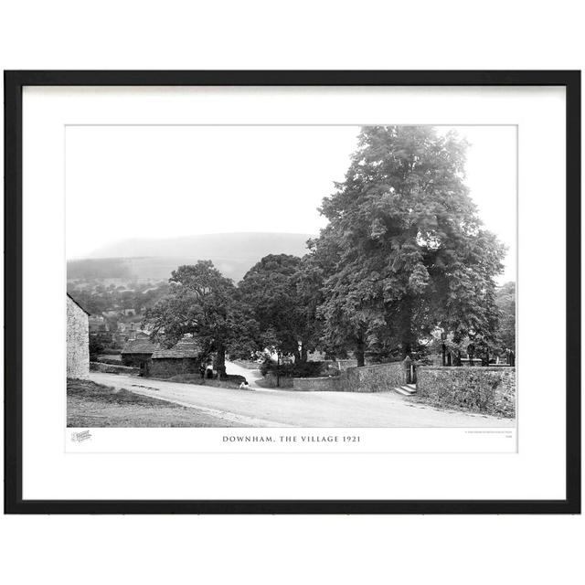 Downham, The Village 1921 - Single Picture Frame Print The Francis Frith Collection Size: 60cm H x 80cm W x 2.3cm D on Productcaster.