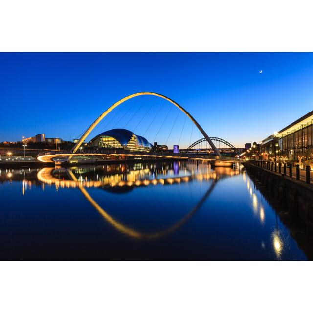 Gateshead Millennium Bridge Ebern Designs Size: 20cm H x 30cm W x 3.8cm D on Productcaster.