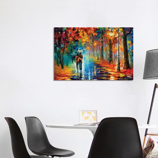 'Autumn Hug' Oil Painting Print on Canvas Lark Manor Size: 66.04cm H x 101.6cm W x 3.81cm D on Productcaster.