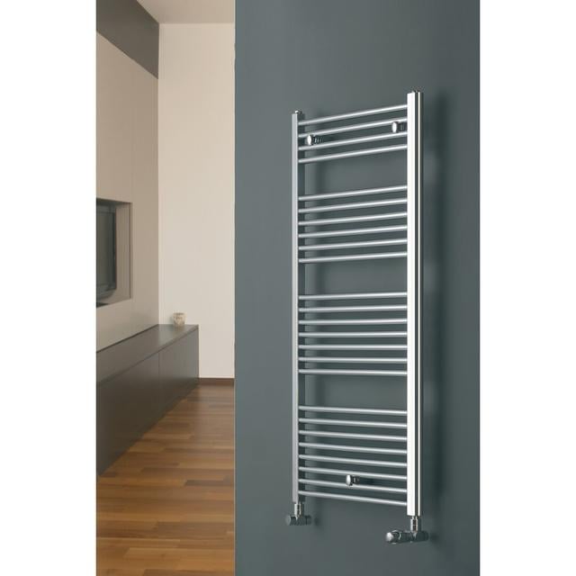 Angelo Vertical Straight Towel Rail Belfry Heating Size: 91.6cm H x 60cm W x 9.5cm D on Productcaster.