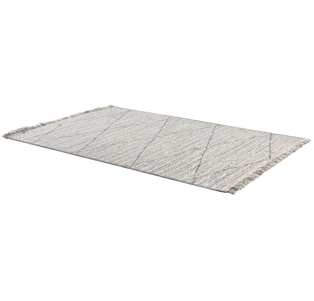 Flatweave Rug in Ivory by Bloomsbury Market, Rug Size: Rectangle 120 x 170cm on Productcaster.