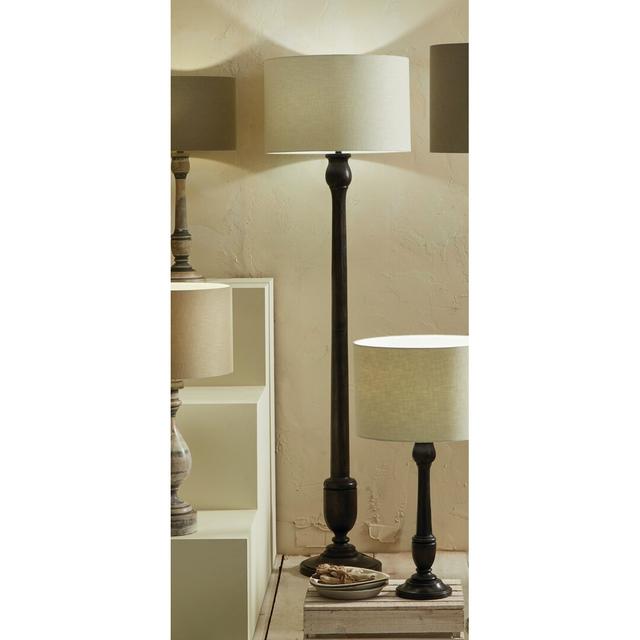 Friedman 130cm Traditional Floor Lamp Natur Pur on Productcaster.