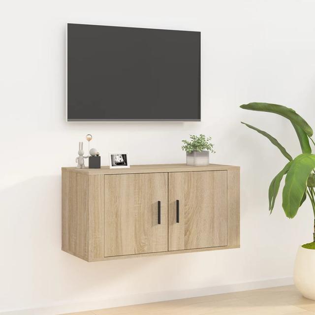 Nataile TV Stand for TVs up to 32" 17 Stories Colour: Natural Wood on Productcaster.