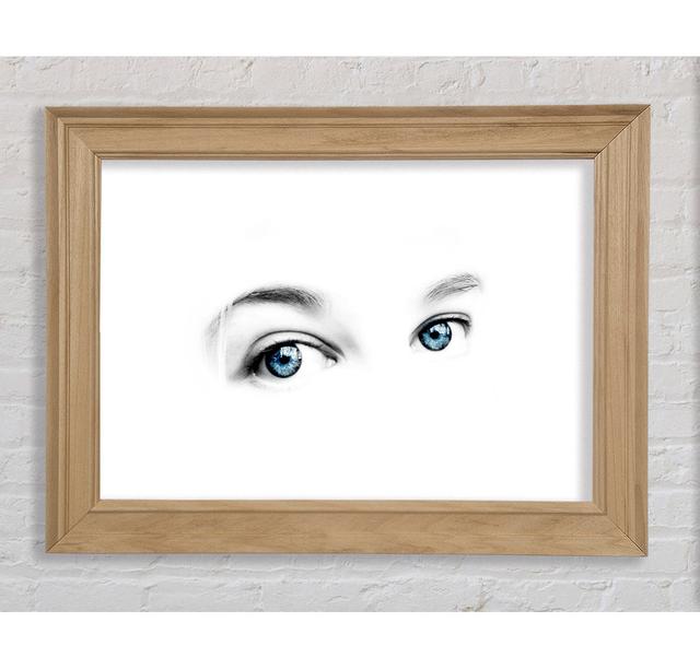 Blue Eyes - Picture Frame Art Prints Bright Star Size: 59.7cm H x 84.1cm W on Productcaster.