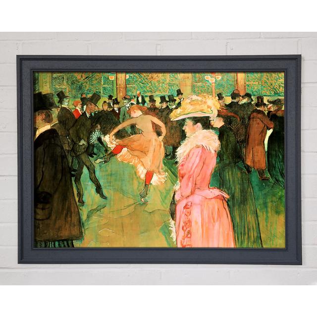 Toulouse Lautrec At The Moulin Rouge Framed Print Rosalind Wheeler Size: 29.7cm H x 42cm W x 1.5cm D on Productcaster.