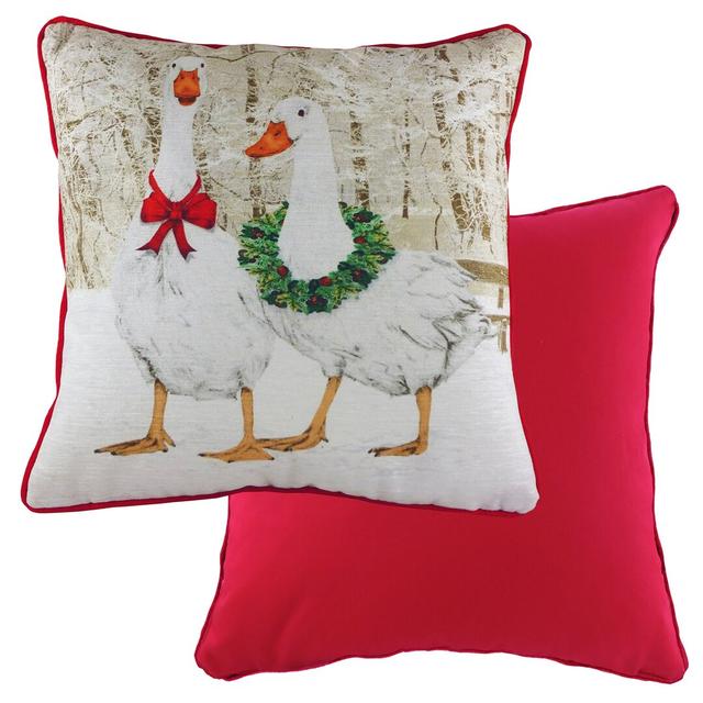 Alani Goosie Cushion with Filling The Seasonal Aisle Fill Material: Feathers on Productcaster.