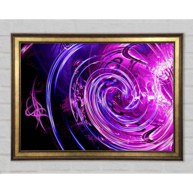 The Universe Pink - Print Ebern Designs Size: 42cm H x 59.7cm W x 1.5cm D on Productcaster.