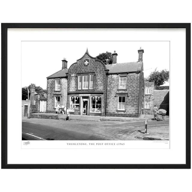 'Thurlstone, the Post Office C1965' by Francis Frith - Picture Frame Photograph Print on Paper The Francis Frith Collection Size: 28cm H x 36cm W x 2. on Productcaster.