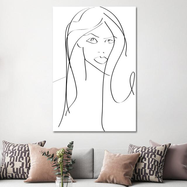 Becky by Honeymoon Hotel - Wrapped Canvas Painting Metro Lane Size: 152.4cm H x 101.6cm W x 3.8cm D on Productcaster.