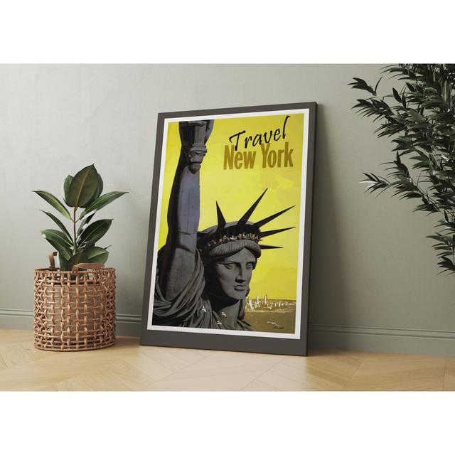 Vintage Poster - New York Freiheitstatue I Maturi Größe: 80cm H x 60cm B on Productcaster.