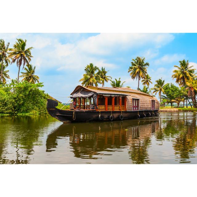 Alappuzha Backwaters, Kerala by Saiko3p - Wrapped Canvas Print 17 Stories Size: 30cm H x 46cm W on Productcaster.