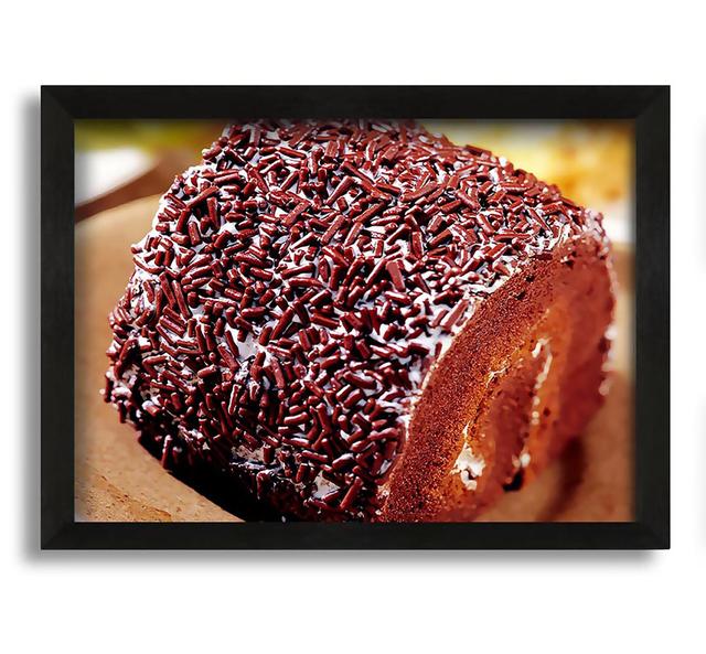 Chocolate Roll - Picture Frame Graphic Art on Canvas Ebern Designs on Productcaster.