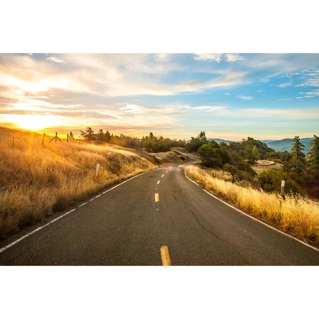 Springs Road - Wrapped Canvas Print Alpen Home Size: 20cm H x 30cm W x 3.8cm D on Productcaster.