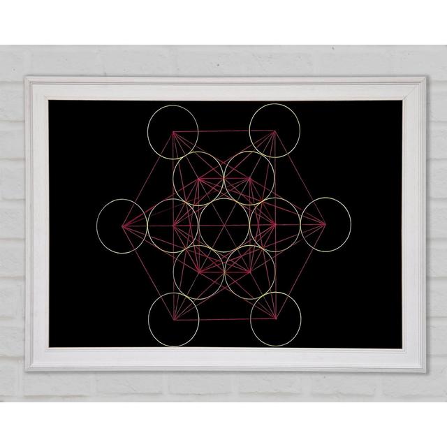 Metatron Framed Print Ivy Bronx Size: 21cm H x 29.7cm W x 1.5cm D on Productcaster.