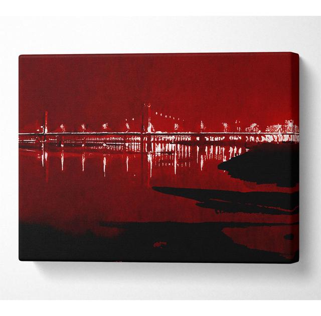 The City Just Beyond The Waters - Print Latitude Run Size: 50.8cm H x 81.3cm W x 10cm D on Productcaster.