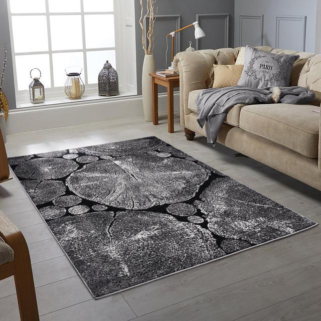 Glenloft Dhurrie Grey Rug Alpen Home Rug Size: Rectangle 120 x 170 cm on Productcaster.