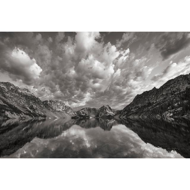 Sawtooth Lake Reflection I Crop by Alan Majchrowicz - Wrapped Canvas Art Prints Alpen Home Size: 20cm H x 30cm W x 3.8cm D on Productcaster.