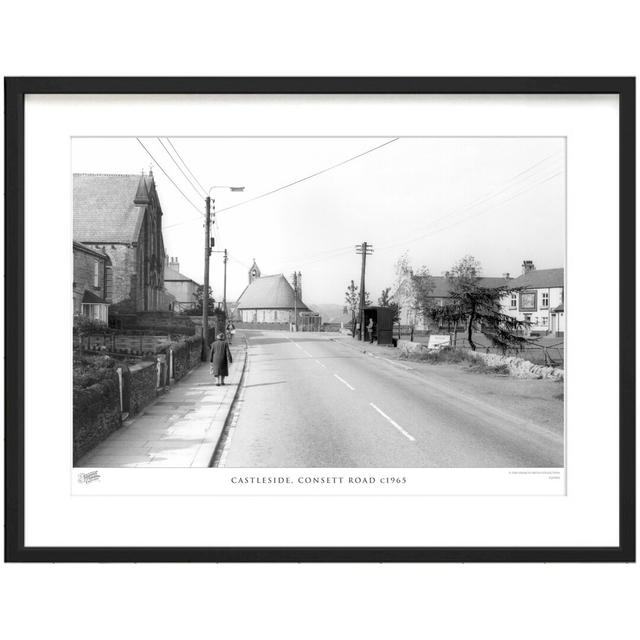 Castleside, Consett Road C1965 by Francis Frith - Single Picture Frame Print The Francis Frith Collection Size: 45cm H x 60cm W x 2.3cm D on Productcaster.