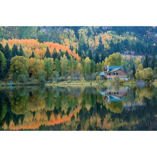 Lake House by Missing35mm - No Frame Print on Canvas Alpen Home Size: 30cm H x 46cm W on Productcaster.