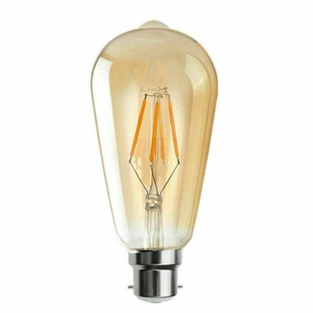 Rashon ST64 LED Dimmable B22 4W Bulb Symple Stuff on Productcaster.