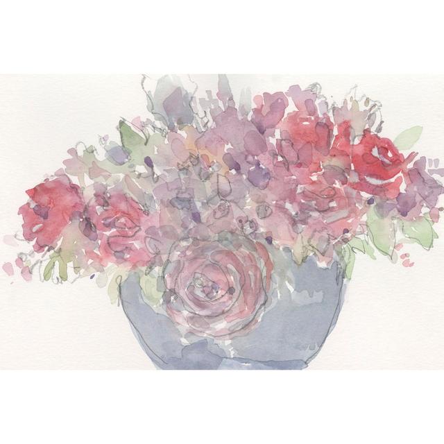 Floral Dreamy II by Samuel Dixon - Wrapped Canvas Art Prints Rosalind Wheeler Size: 20cm H x 30cm W on Productcaster.