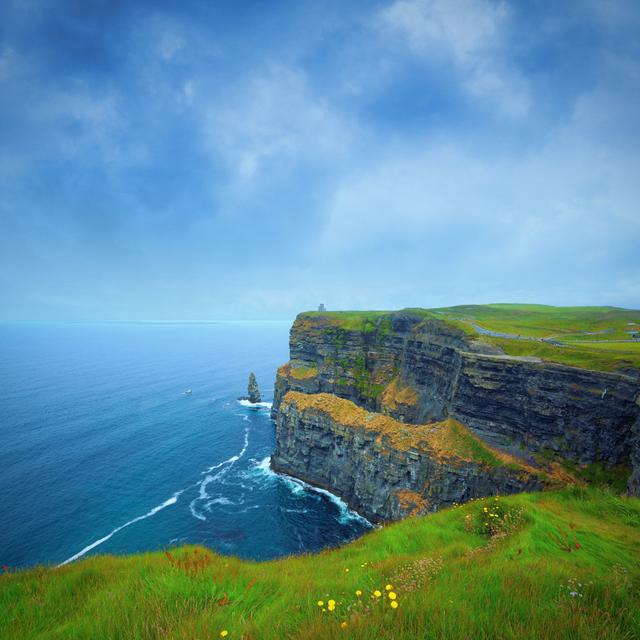 Cliffs of moher in Ireland House of Hampton Size: 81cm H x 122cm W x 3.8cm D on Productcaster.