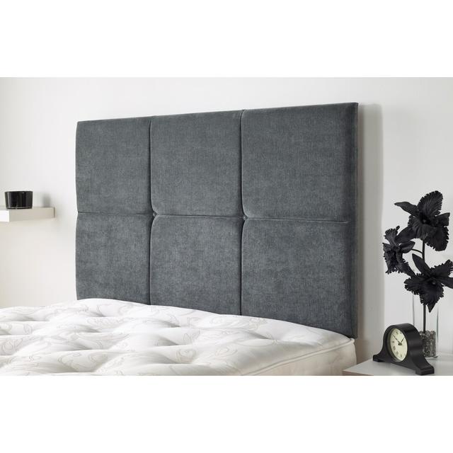 Upholstered Headboard ClassicLiving Upholstery: Granite, Size: Super King (6') on Productcaster.