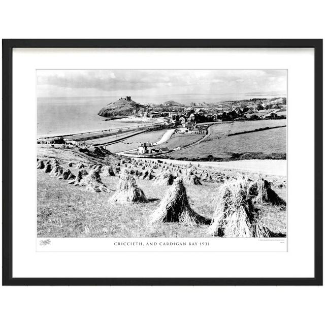 'Criccieth, and Cardigan Bay 1931' - Picture Frame Photograph Print on Paper The Francis Frith Collection Size: 45cm H x 60cm W x 2.3cm D on Productcaster.