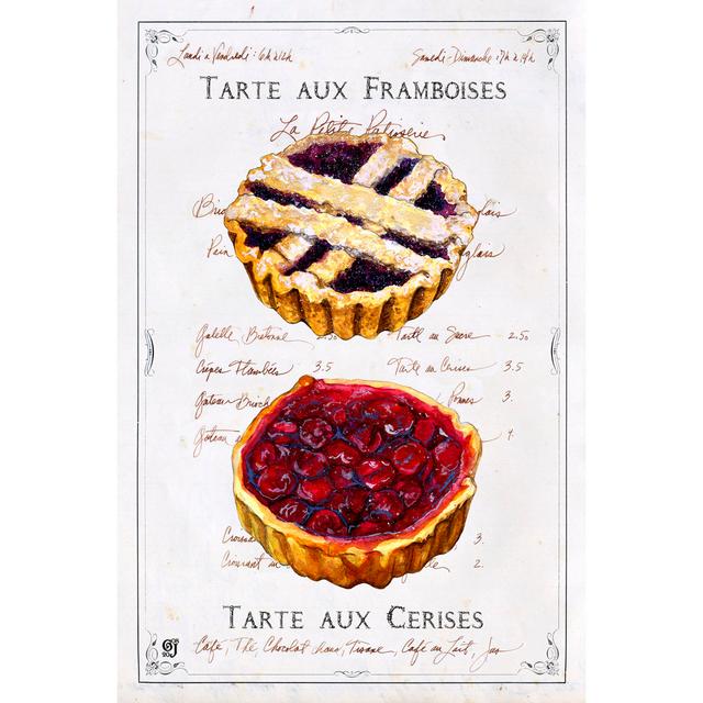 Tartes Aux Cerises Et Framboises Maturi Size: 76cm H x 51cm W on Productcaster.