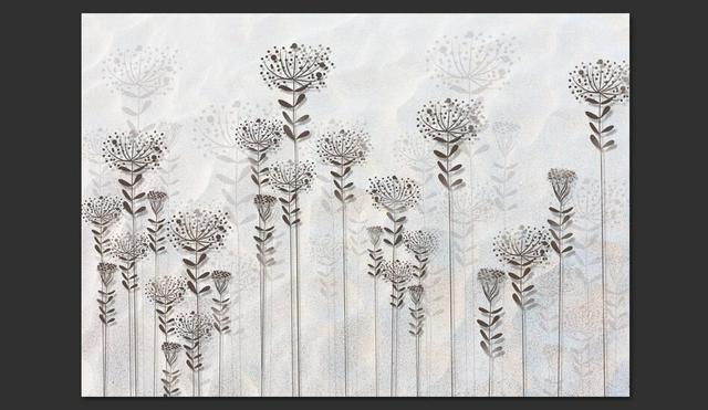 Winter Garden 245cm x 350cm Wallpaper East Urban Home on Productcaster.