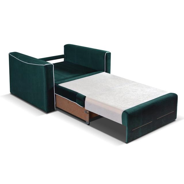 Coopersburg 109Cm Square Arm Sofa Fairmont Park Upholstery Colour: Bottle Green on Productcaster.