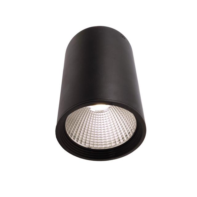 Luna LED Flush Mount Deko Light Size: 12.5cm H x 8.5cm W x 8.5cm D, Fixture Finish/Colour: Black on Productcaster.