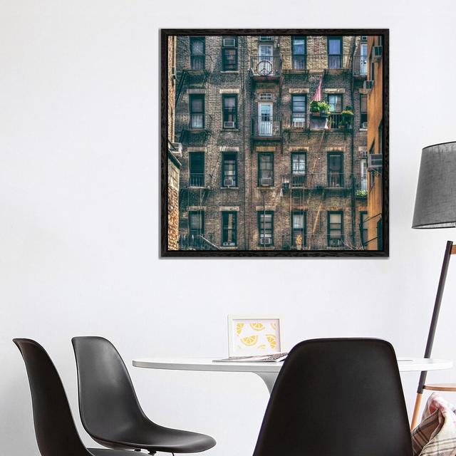 Kerrestea Ivy Bronx Format: Black Framed, Size: 37"H x 37"W on Productcaster.