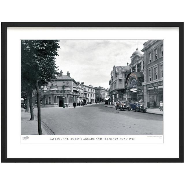 Eastbourne, Bobby's Arcade And Terminus Road 1925 by Francis Frith - Single Picture Frame Print The Francis Frith Collection Size: 45cm H x 60cm W x 2 on Productcaster.