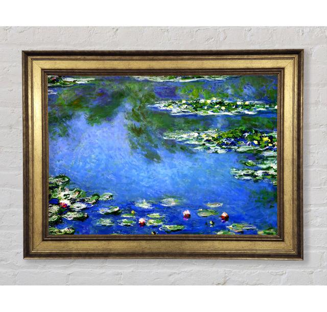 Monet Water Lilies In Monets Garden - Print Ophelia & Co. Size: 21cm H x 42cm W x 8cm D on Productcaster.