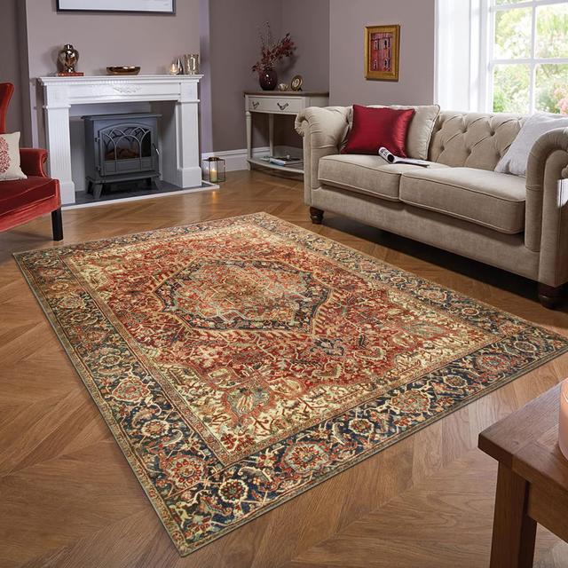 Caetlin Machine Woven Area Rug Latitude Vive Rug Size: Rectangle 80 x 150cm on Productcaster.