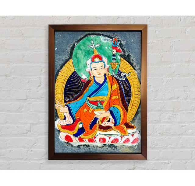 Buddha 50 Framed Print Latitude Vive Size: 141.4cm H x 100cm W x 3.4cm D, Format: Bronze Framed Paper on Productcaster.