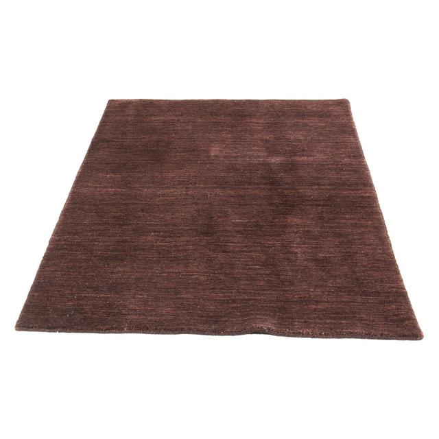 One-of-a-Kind Baillons Hand-Knotted 103cm x 152cm Wool Area Rug in Purple/Brown Gracie Oaks on Productcaster.