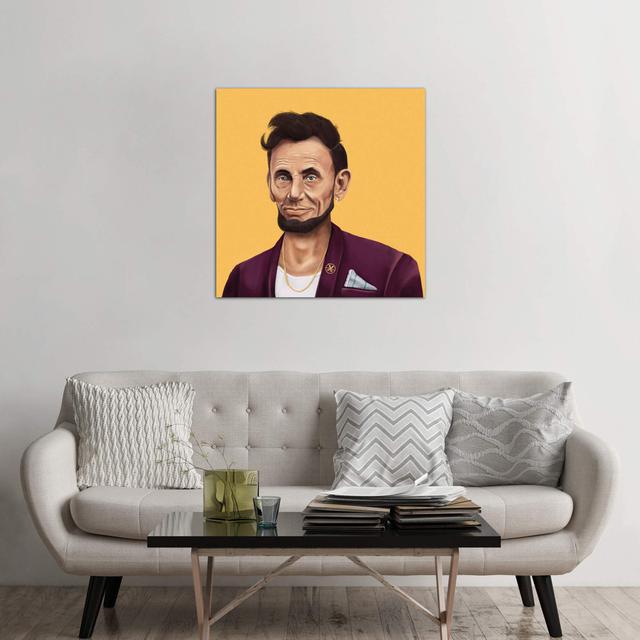 Leinwandbild Abraham Lincoln von Amit Shimoni East Urban Home Rahmenauswahl: Kein Rahmen, Größe: 93,98 cm H x 93,98 cm B x 1,91 cm T on Productcaster.