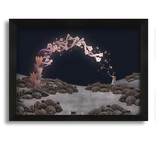 The Flowers Are Alive - Picture Frame Graphic Art on Canvas Maturi Size: 60cm H x 84cm W x 10cm H on Productcaster.