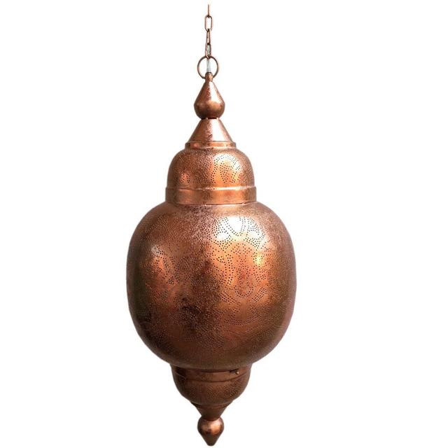 Abigale 1-Light Lantern Pendant Bloomsbury Market Finish: Copper on Productcaster.