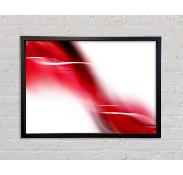 Red Rapid - Einzelner Bilderrahmen Kunstdrucke auf Leinwand Bright Star Größe: 100 cm H x 141,4 cm B x 3,3 cm T on Productcaster.