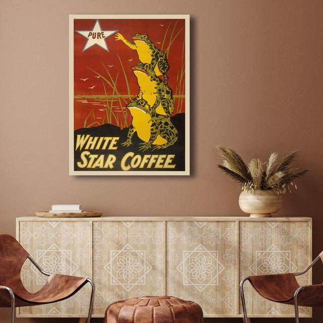 "Vintage Poster: White Star Coffee, 1899" Von Anonym Happy Larry Größe: 70 cm H x 50 cm B on Productcaster.