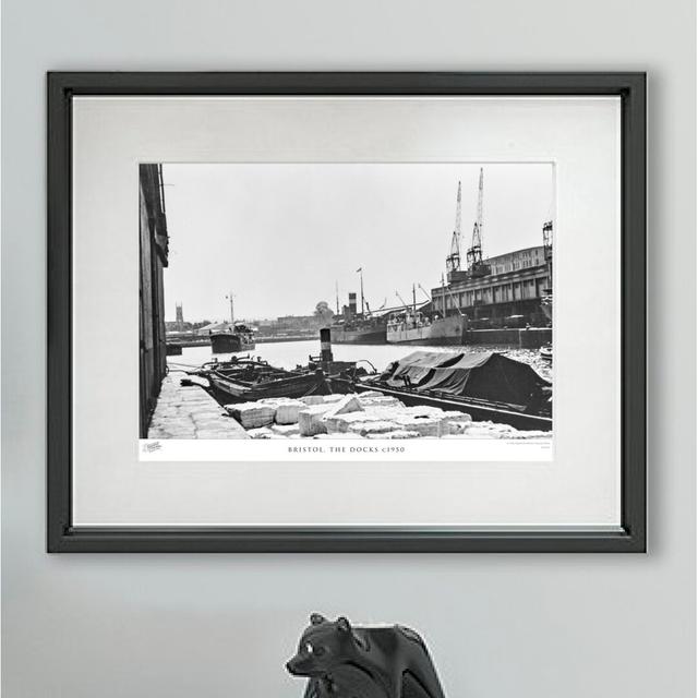 Bristol, The Docks C1950 - Single Picture Frame Print The Francis Frith Collection Size: 40cm H X 50cm W x 2cm D on Productcaster.